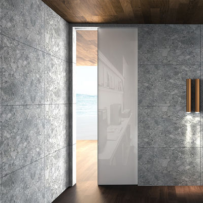 গুণ  Anodized Hidden cavity Aluminium Internal Sliding Doors Wall Mounted কারখানা